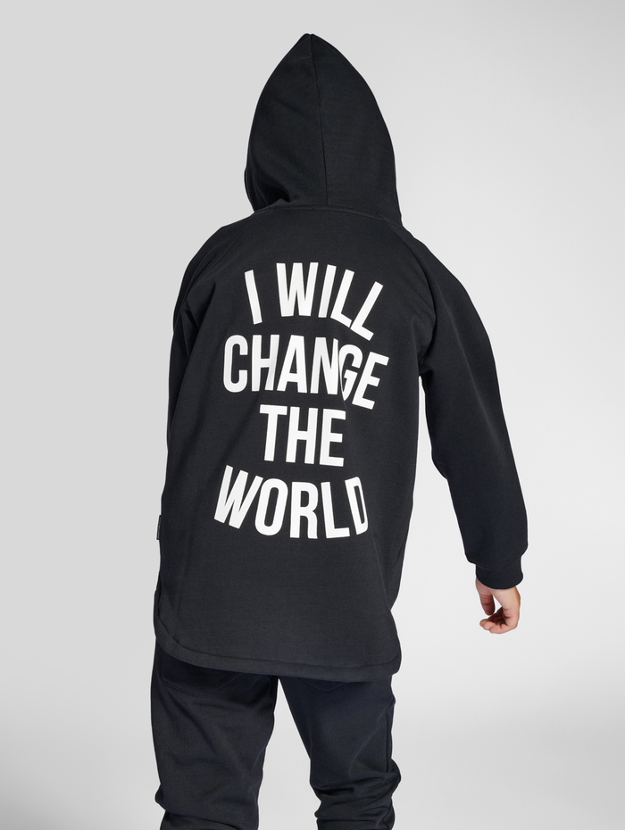 stsMONTEREY HOODIE, BLACK, model