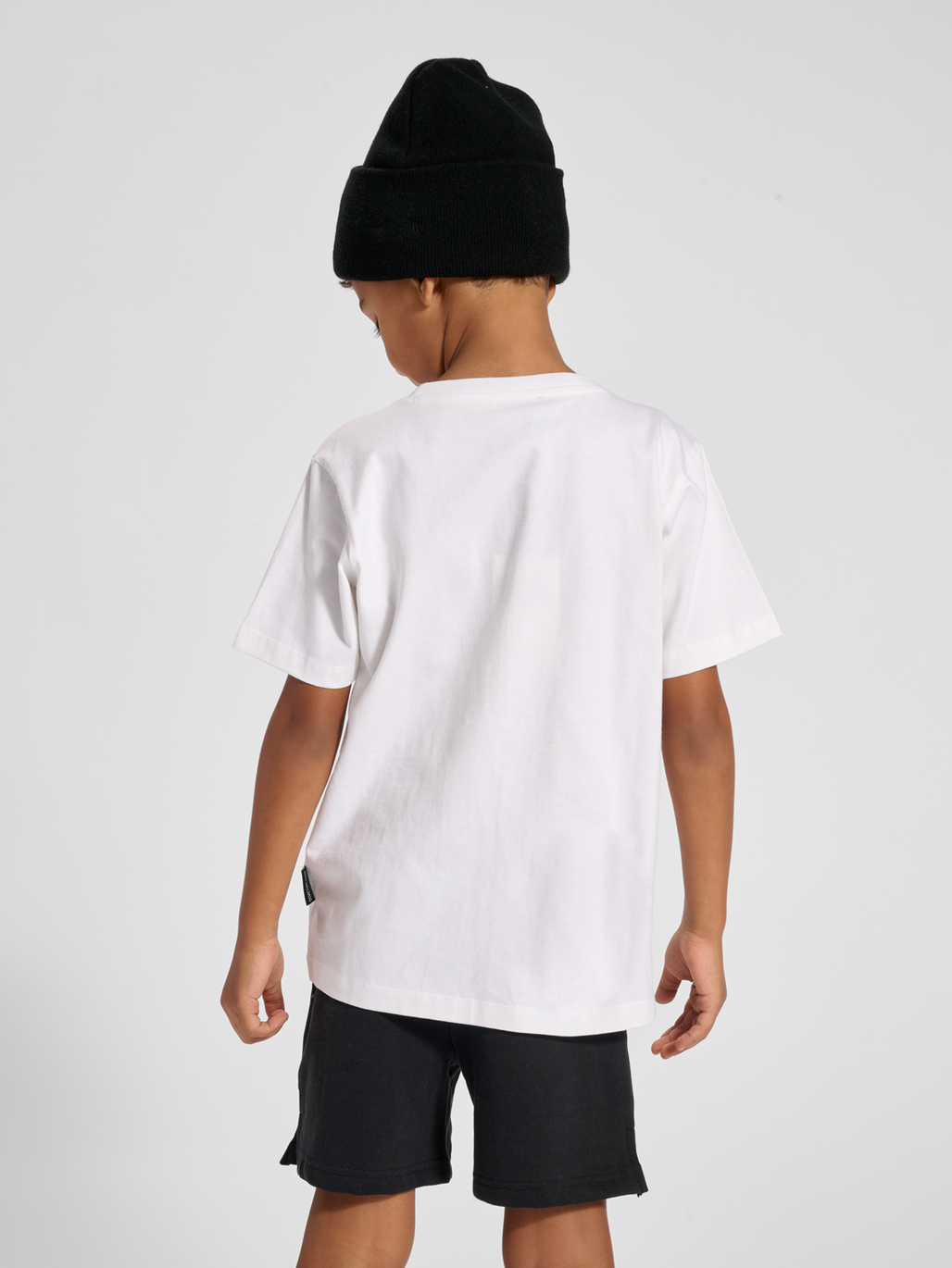 stsPALM T-SHIRT S/S, BRIGHT WHITE, model